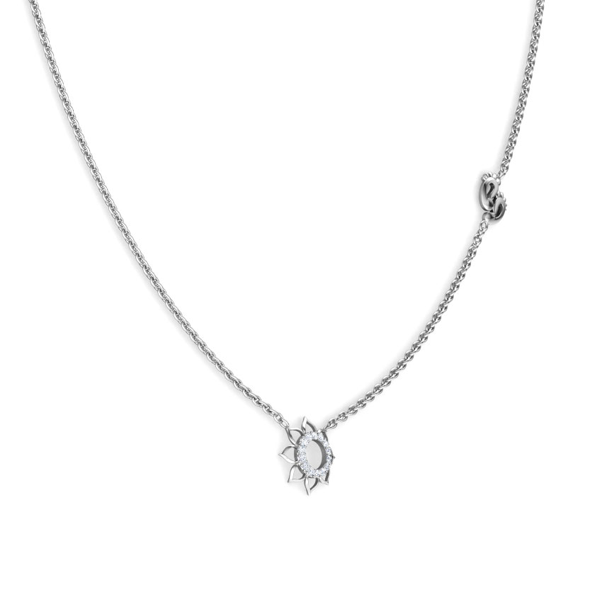 Lakshmi Lotus Diamond Necklace Lakshmi Lotus Diamond Necklace