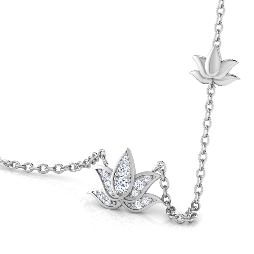 Blossom Lotus Chain Necklace