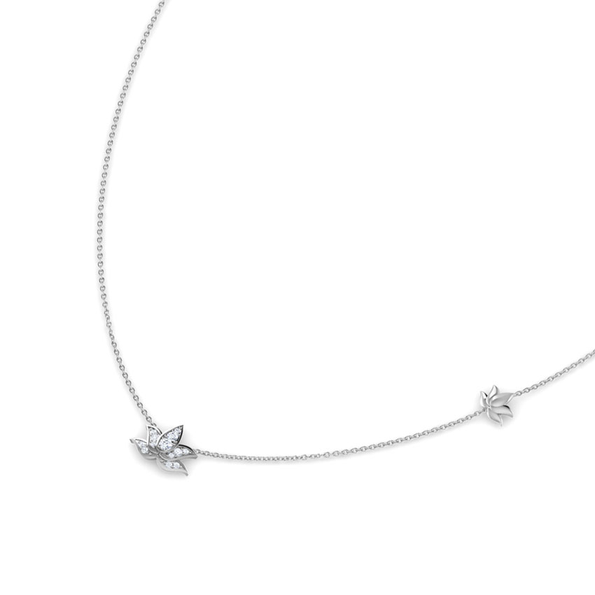 Blossom Lotus Diamond Necklace Blossom Lotus Diamond Necklace