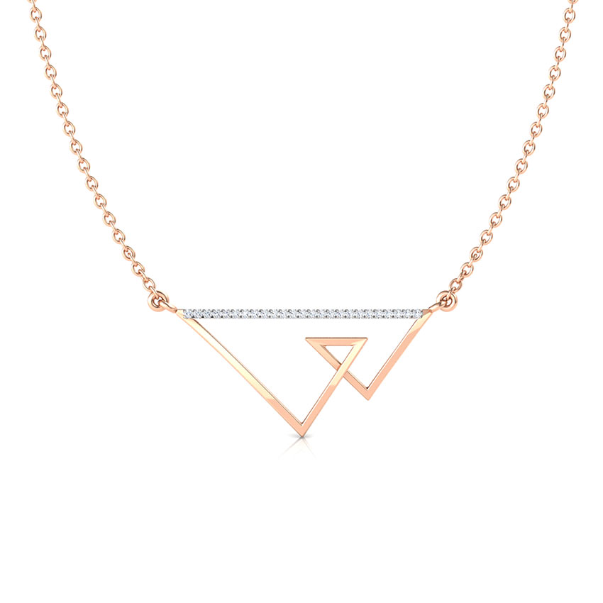 Duo Tri Geometric Necklace