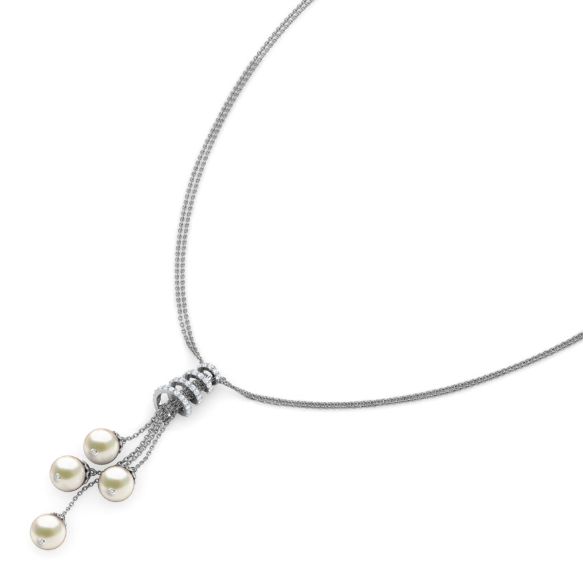 Swirl Pearl Necklace Swirl Pearl Necklace