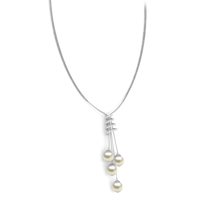 Swirl Pearl Necklace Swirl Pearl Necklace