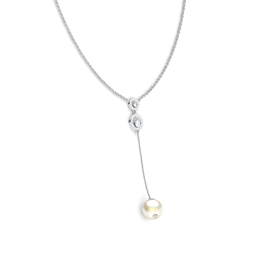Y-Shape Pearl Necklace Y-Shape Pearl Necklace