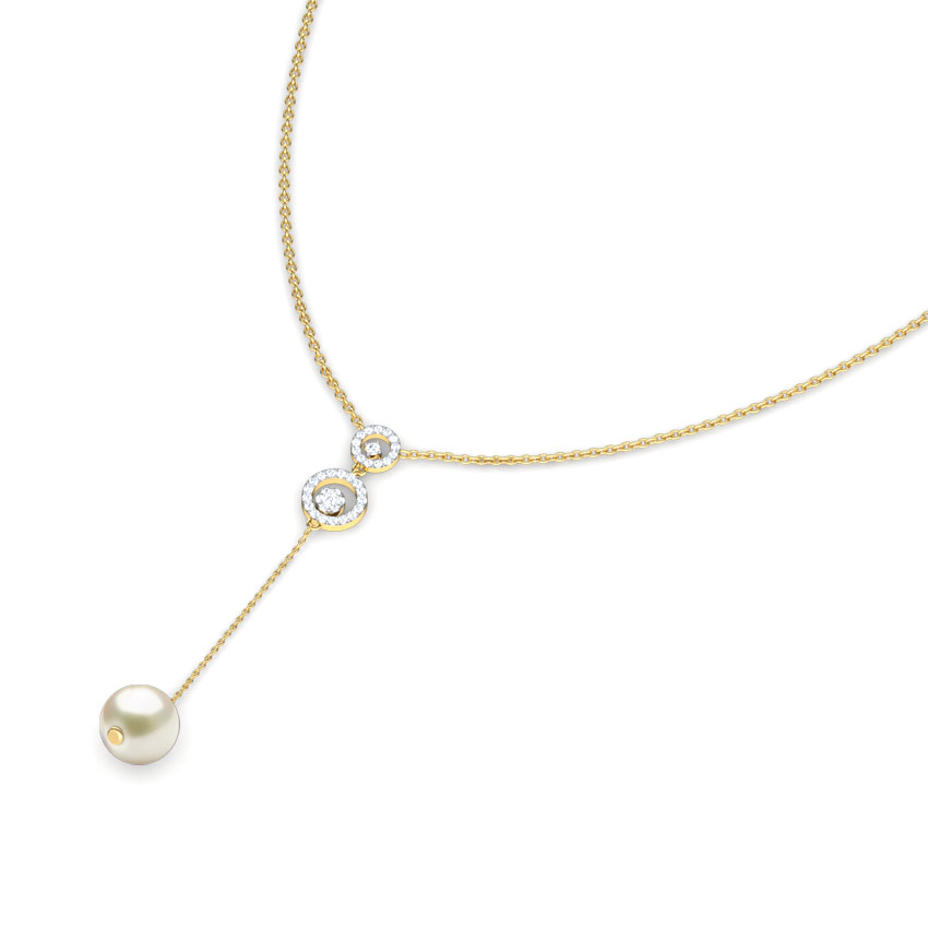 Y-Shape Pearl Necklace