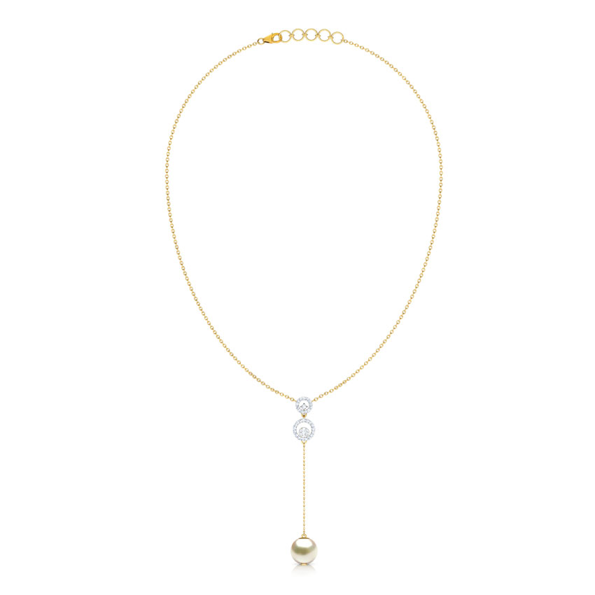 Y-Shape Pearl Necklace
