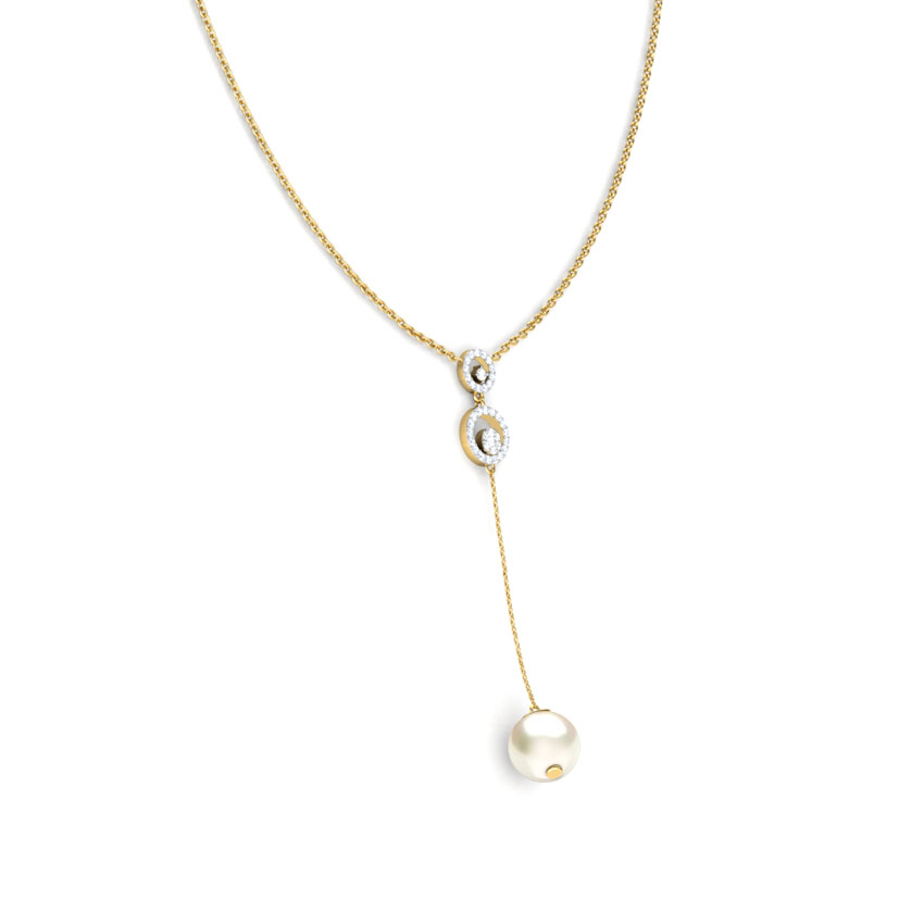 Y-Shape Pearl Necklace
