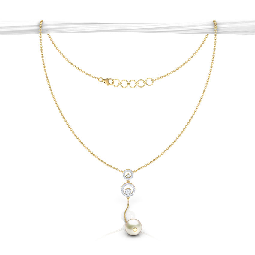 Y-Shape Pearl Necklace