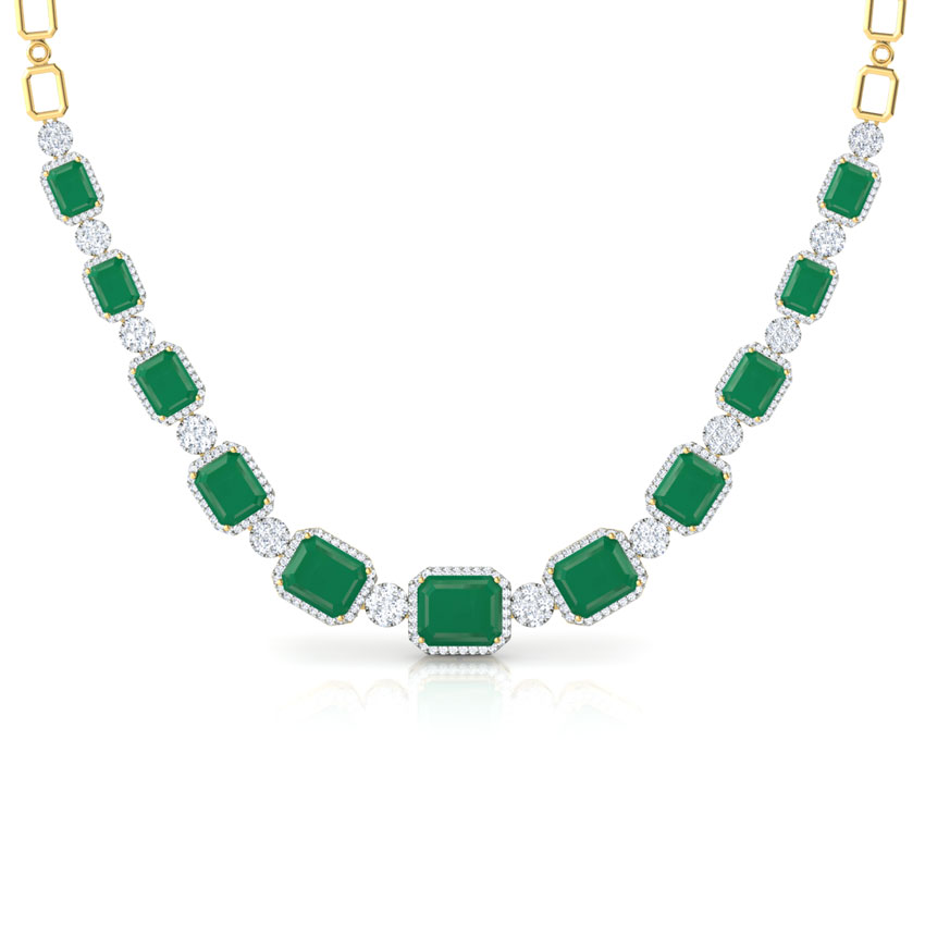 Quad and Cluster Necklace