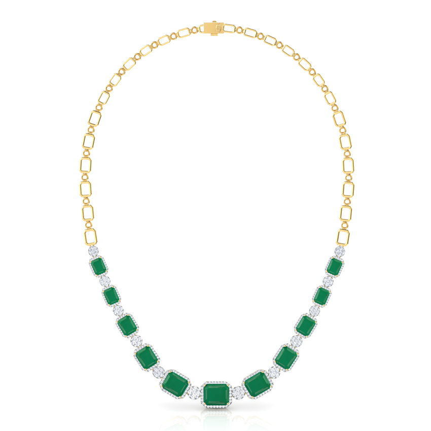 Quad and Cluster Necklace