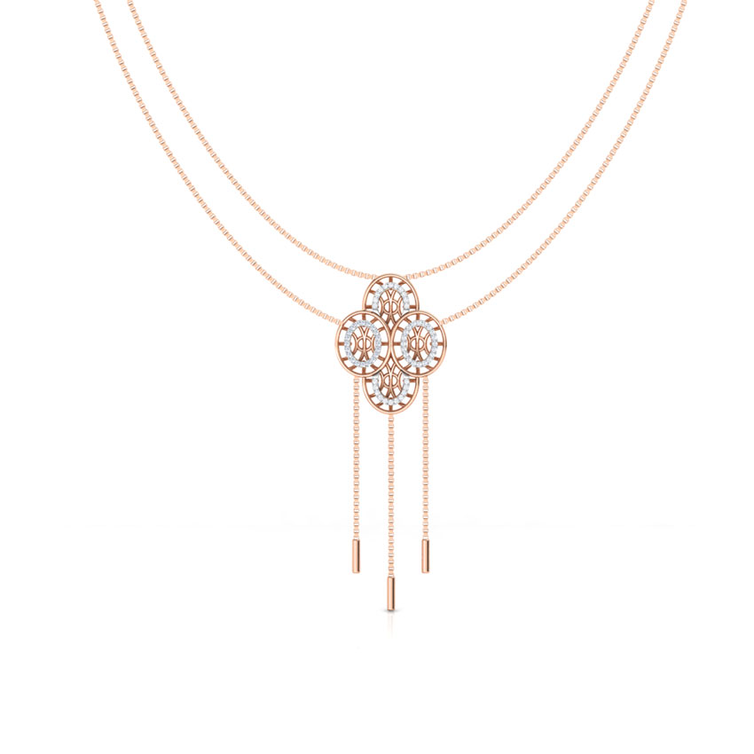 Bhavan Circular Diamond Necklace