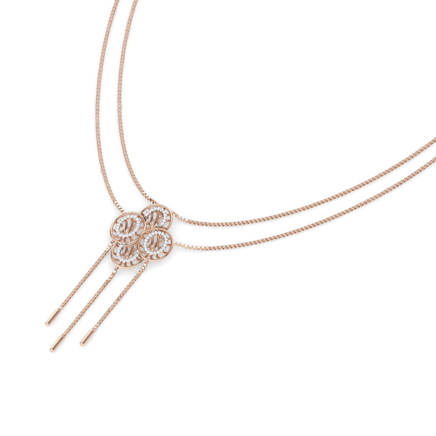Bhavan Circular Diamond Necklace Bhavan Circular Diamond Necklace