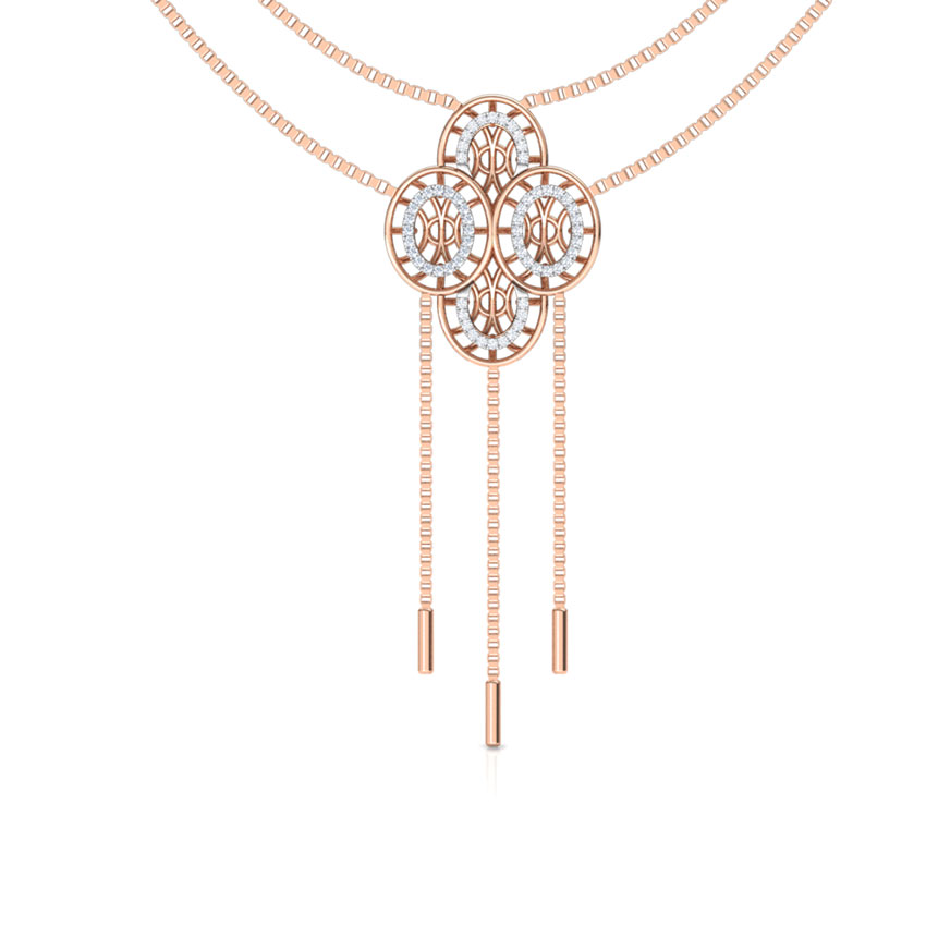 Bhavan Circular Diamond Necklace Bhavan Circular Diamond Necklace