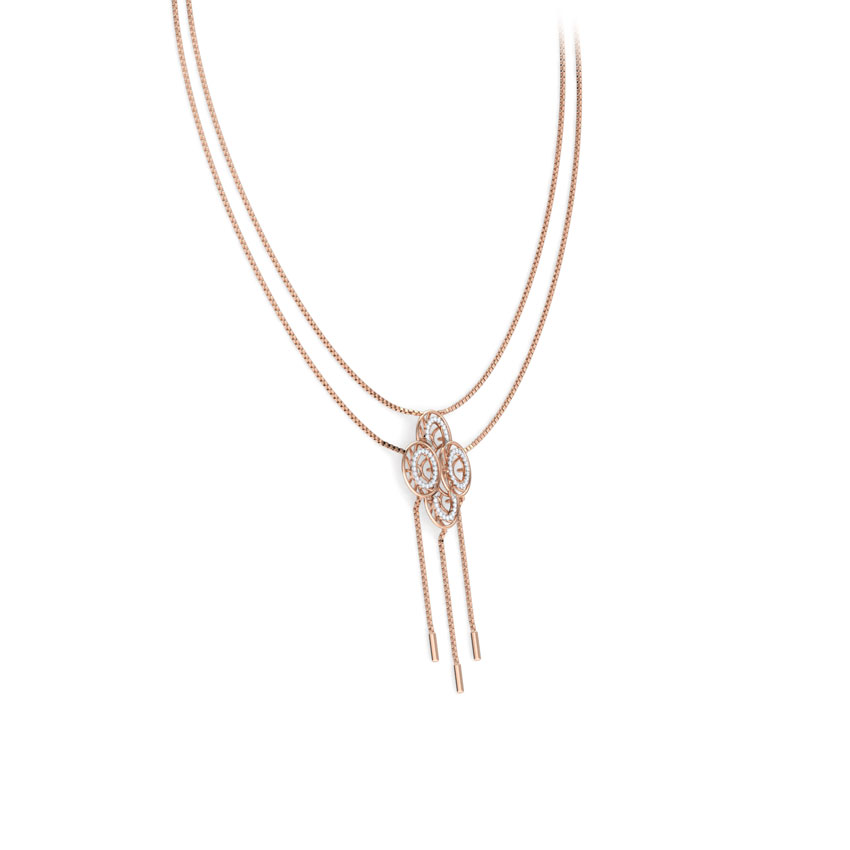 Bhavan Circular Diamond Necklace Bhavan Circular Diamond Necklace