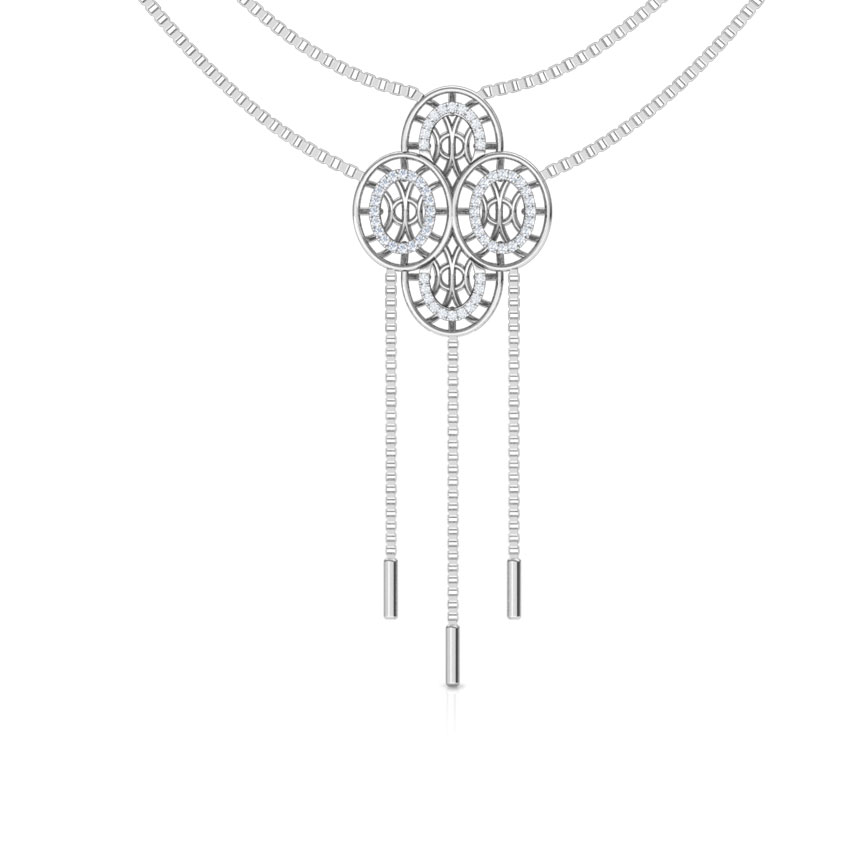 Bhavan Circular Diamond Necklace Bhavan Circular Diamond Necklace