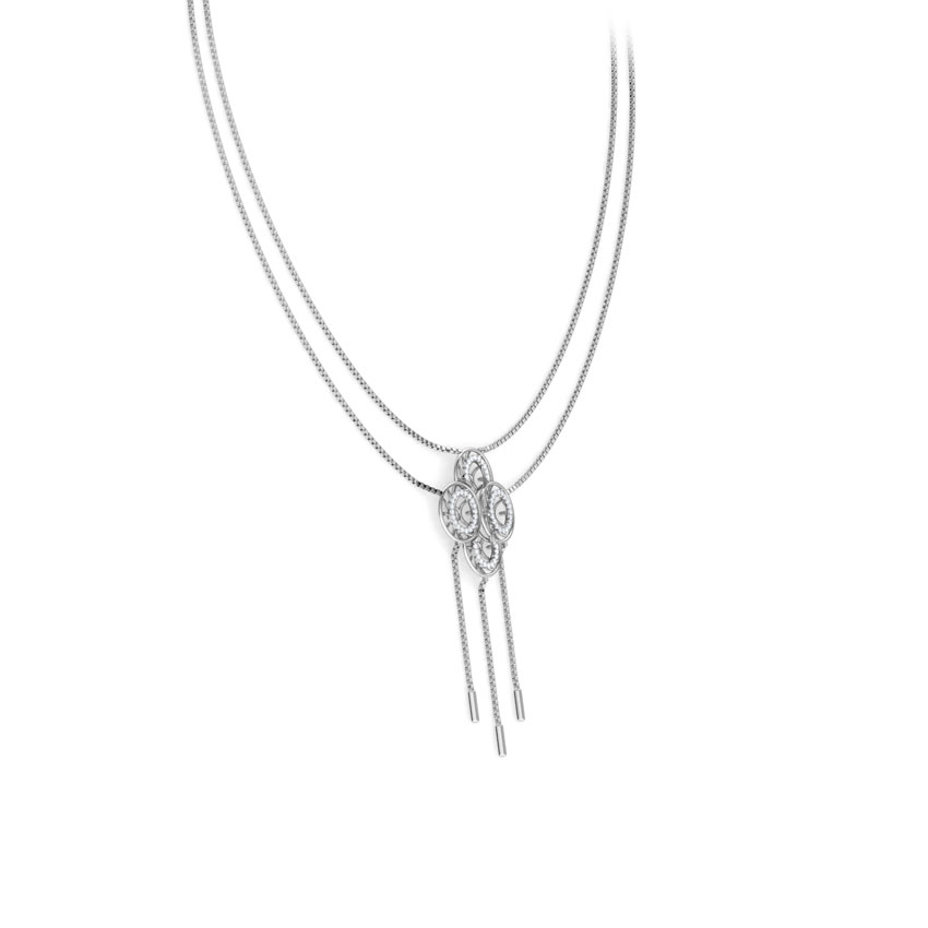 Bhavan Circular Diamond Necklace Bhavan Circular Diamond Necklace