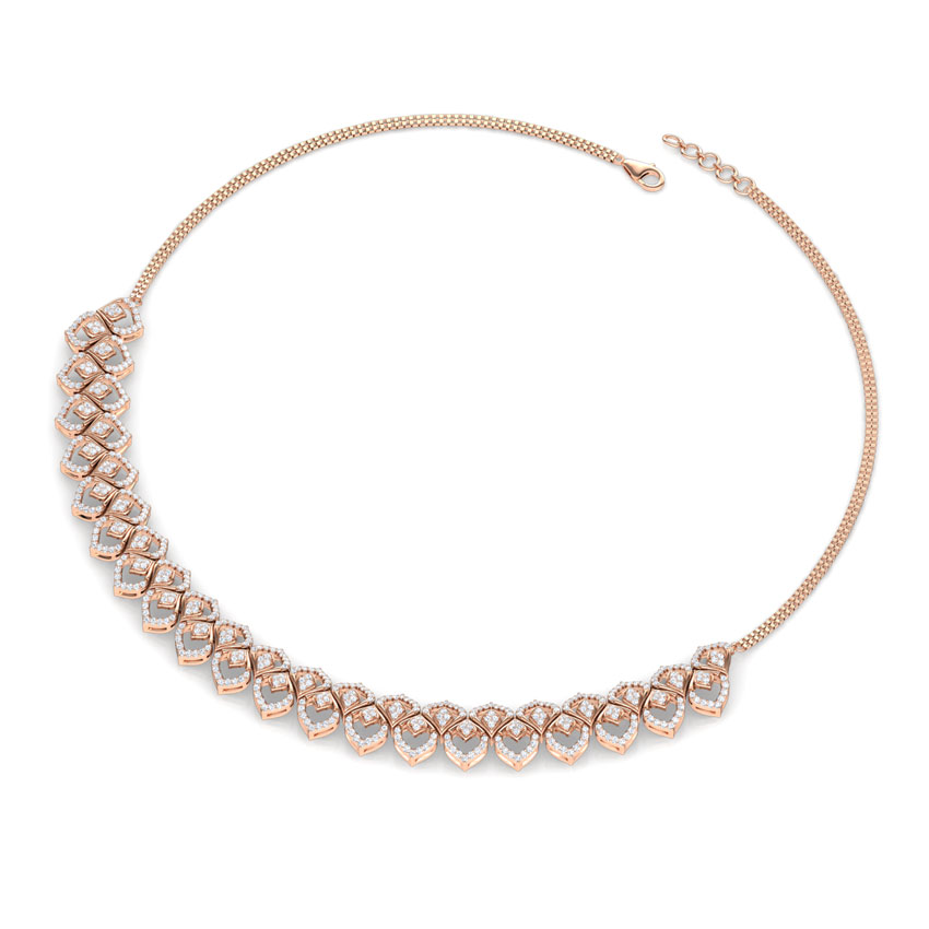 Adorn Petals Diamond Necklace