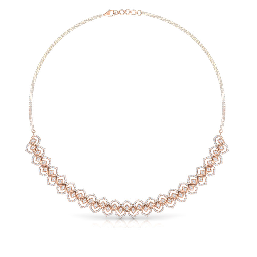 Adorn Petals Diamond Necklace
