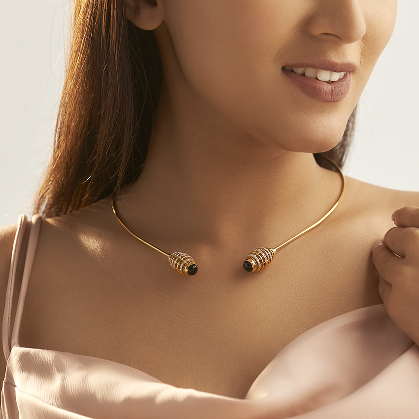 Eros Minaret Choker Gemstone Necklace Eros Minaret Choker Gemstone Necklace