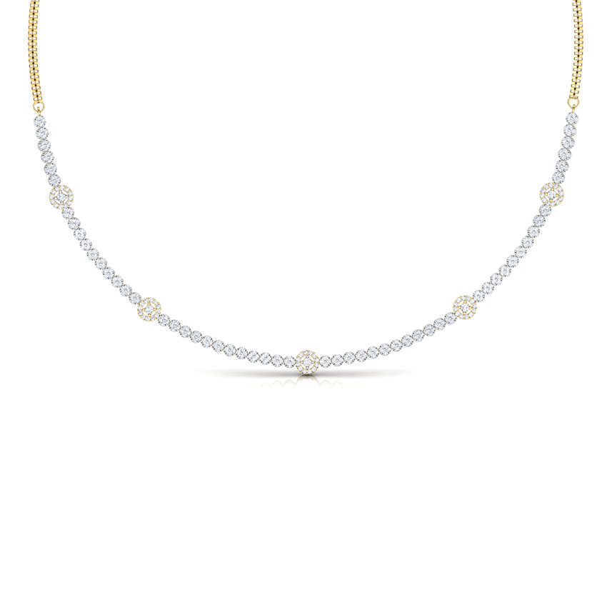 Encircle Diamond Necklace