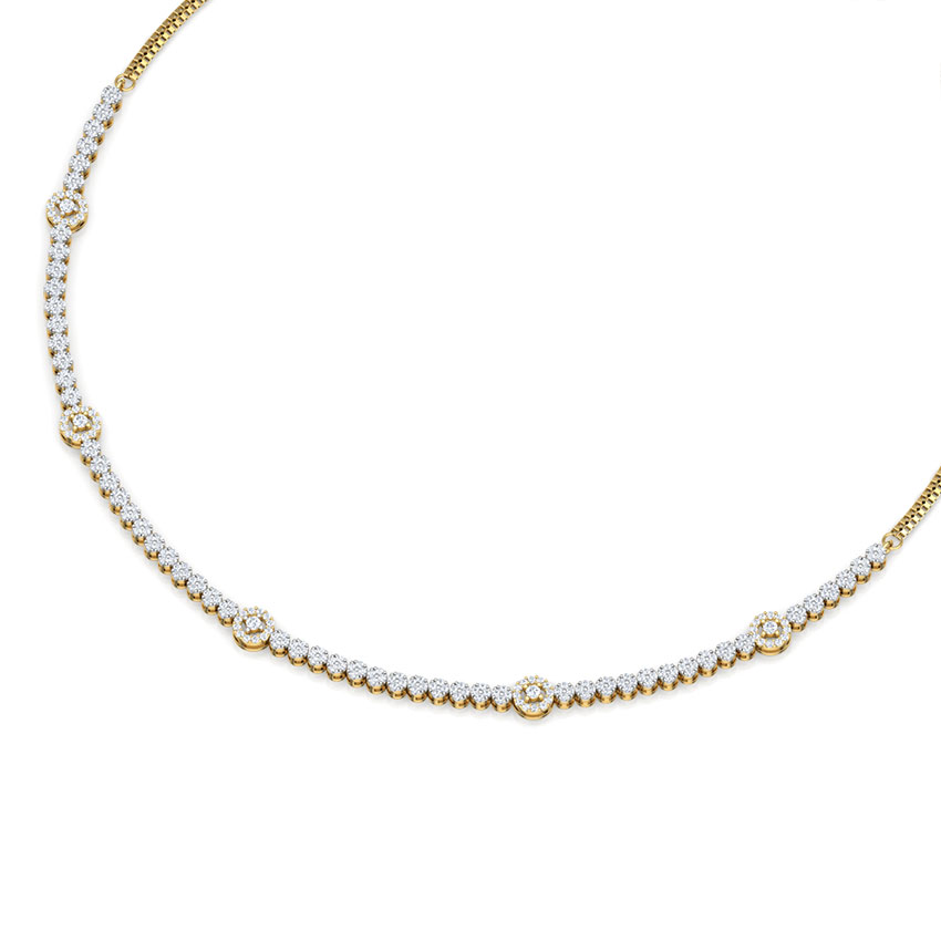Encircle Diamond Necklace