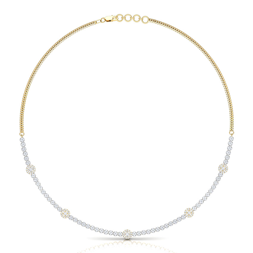 Encircle Diamond Necklace