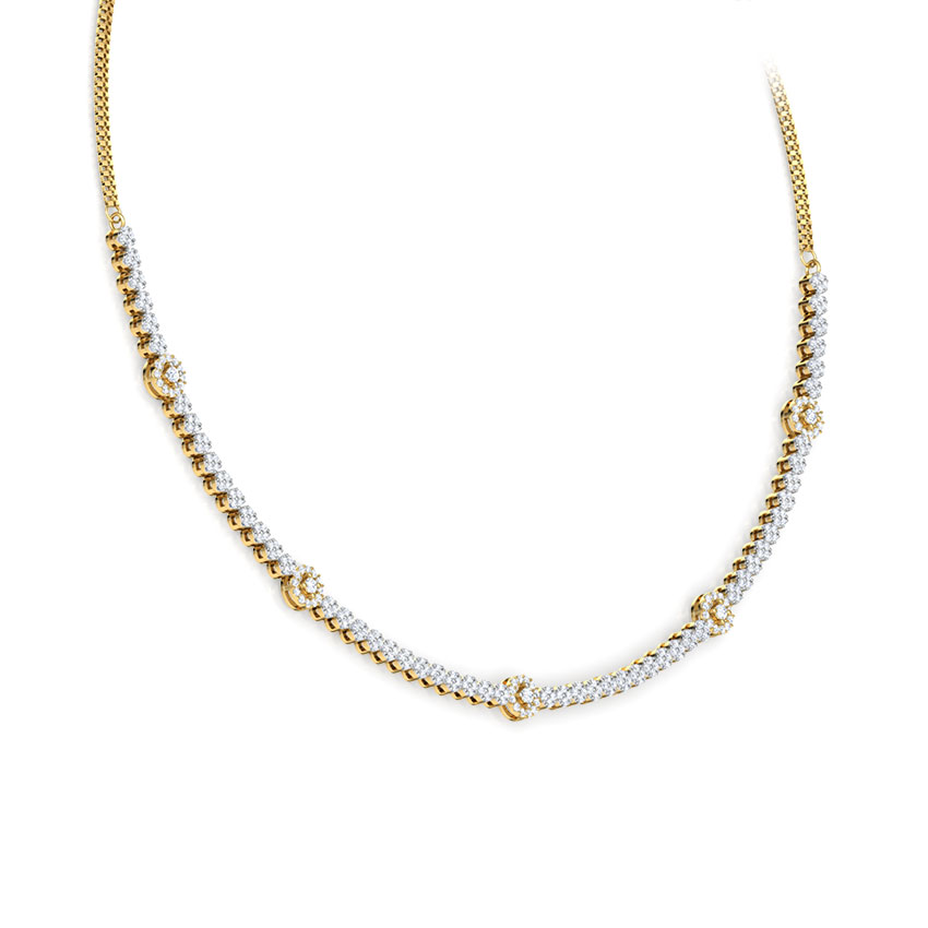 Encircle Diamond Necklace