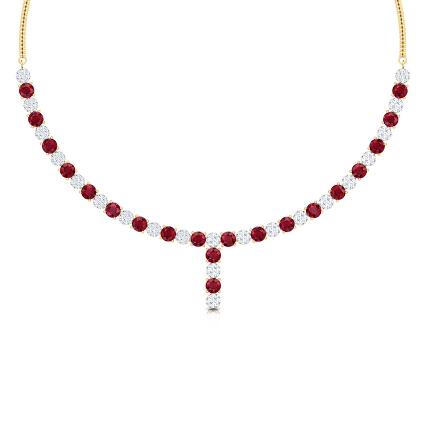 Enduring Cluster Necklace