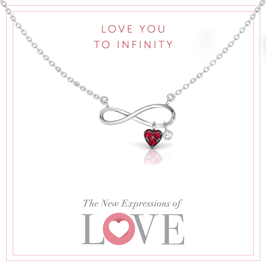 Forever in Love Gemstone Bar Necklace