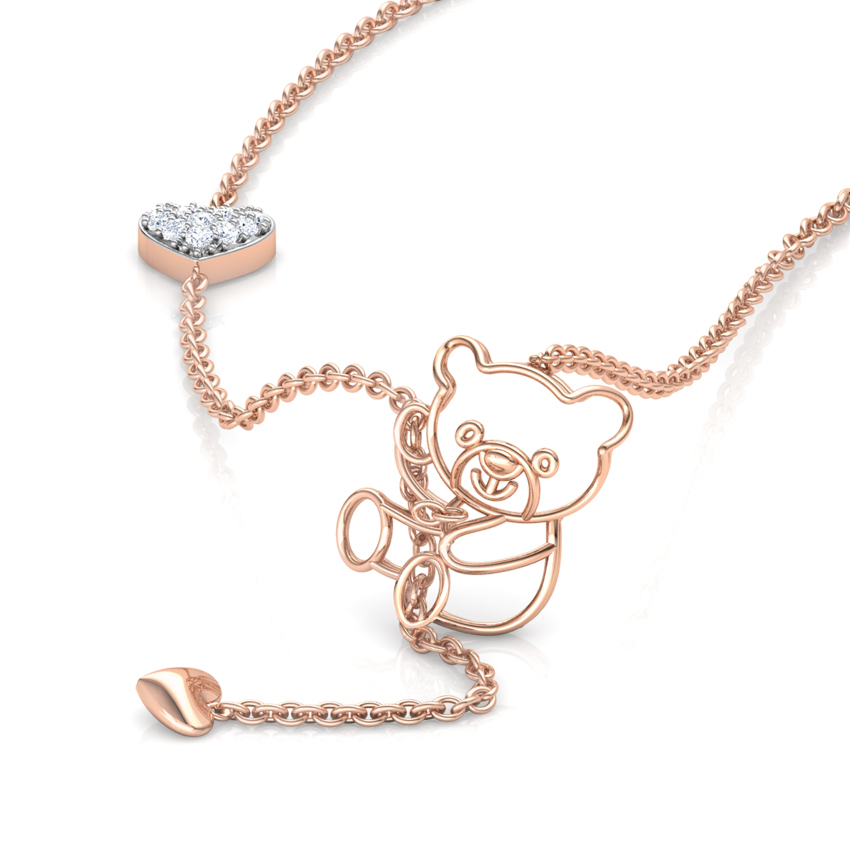 Teddy Lariat Necklace