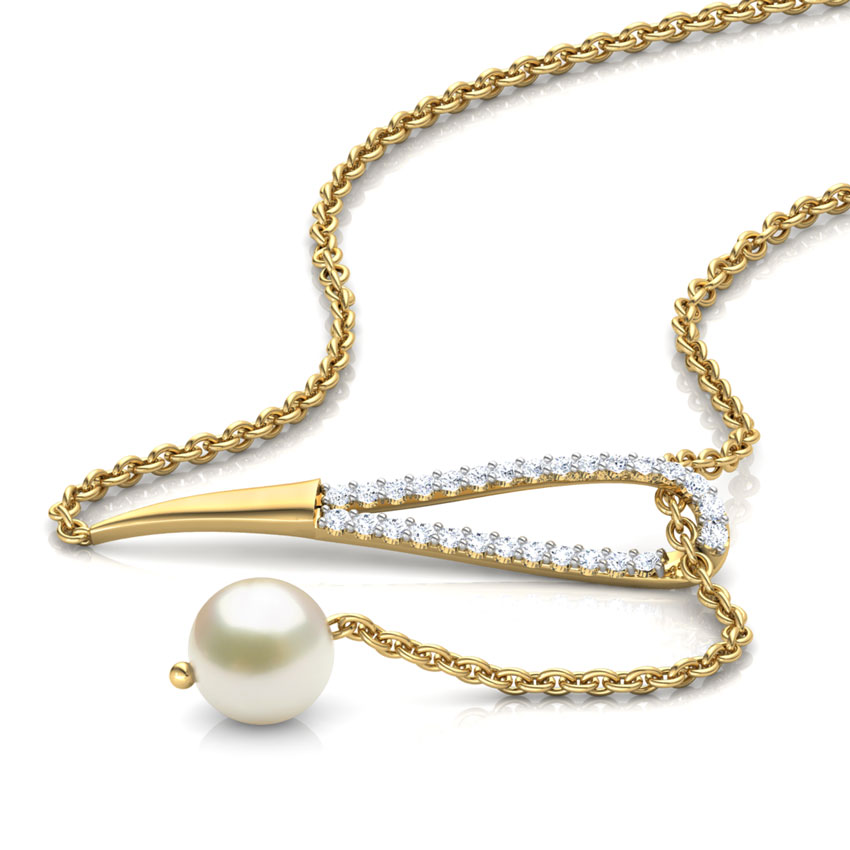 Loop Lariat Chain Necklace
