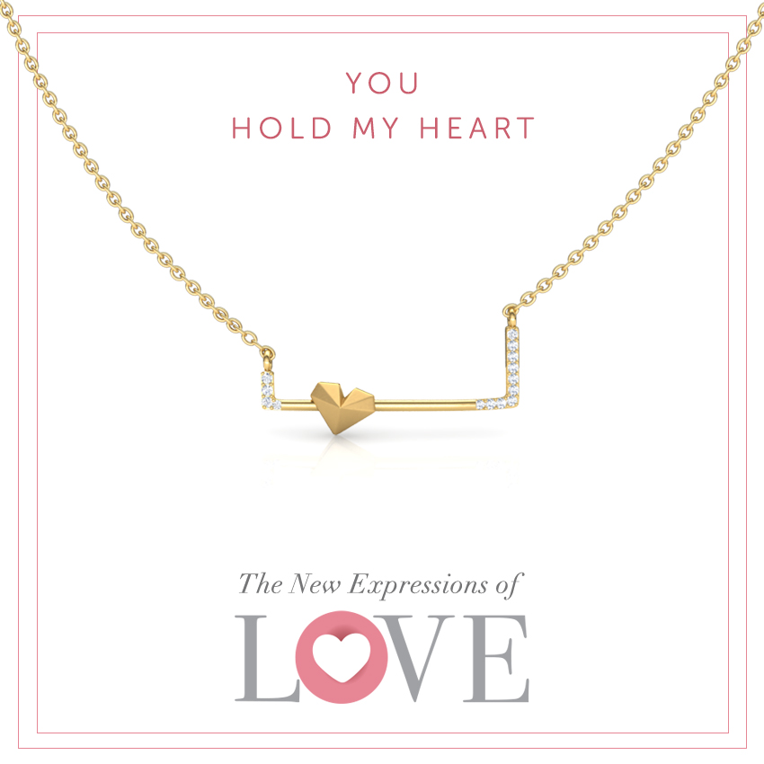 Edgy Love Diamond Necklace Edgy Love Diamond Necklace