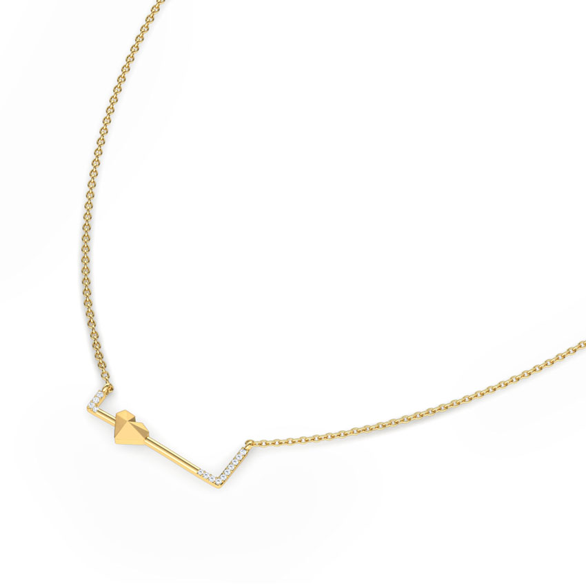 Edgy Love Diamond Necklace Edgy Love Diamond Necklace