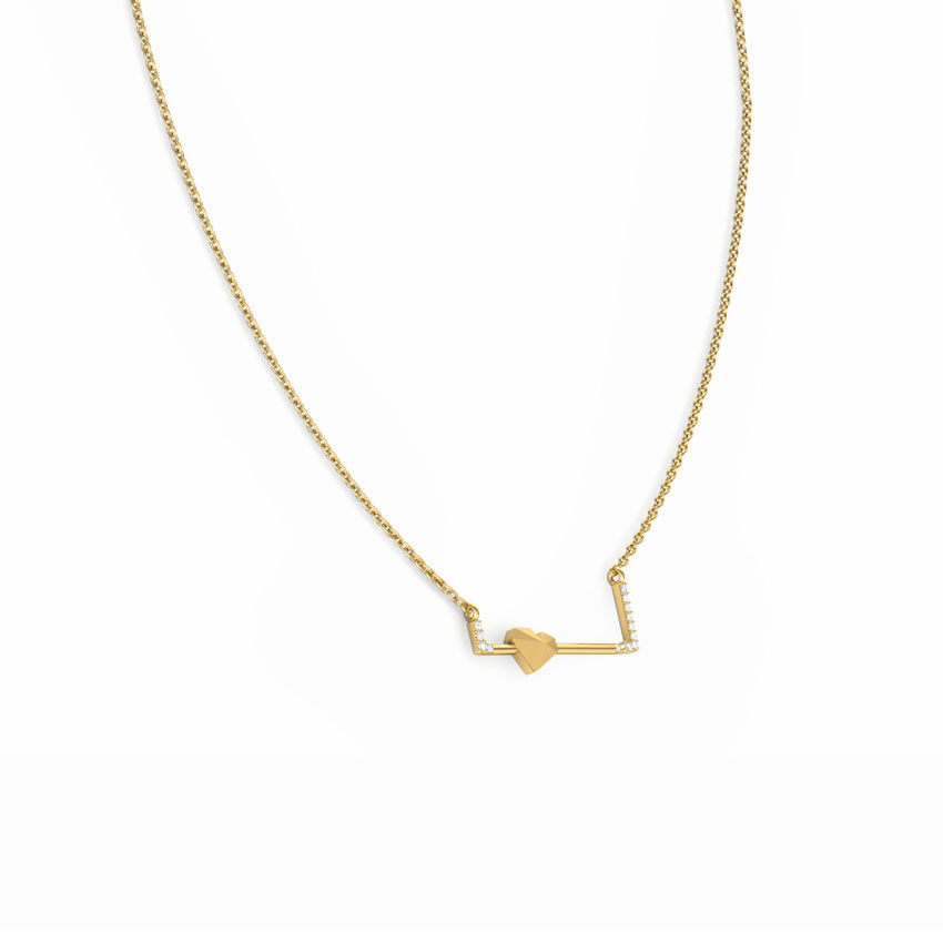 Edgy Love Diamond Necklace Edgy Love Diamond Necklace