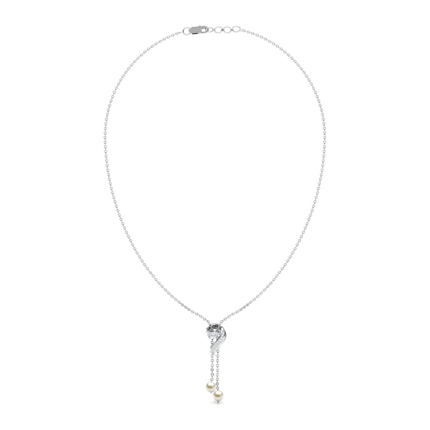 Twirl Lariat Pearl Necklace Twirl Lariat Pearl Necklace
