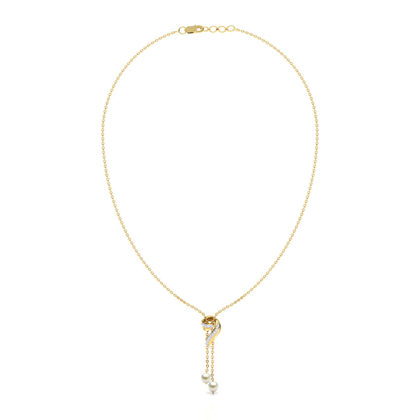 Twirl Lariat Pearl Necklace Twirl Lariat Pearl Necklace