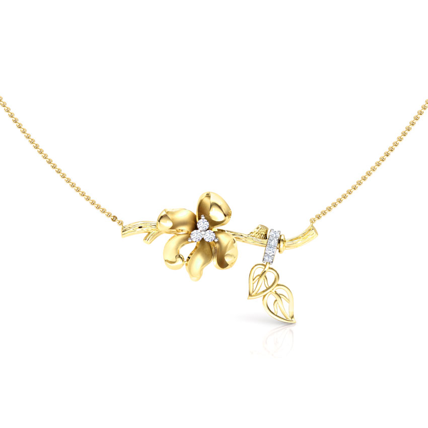 Iris Floret Diamond Necklace