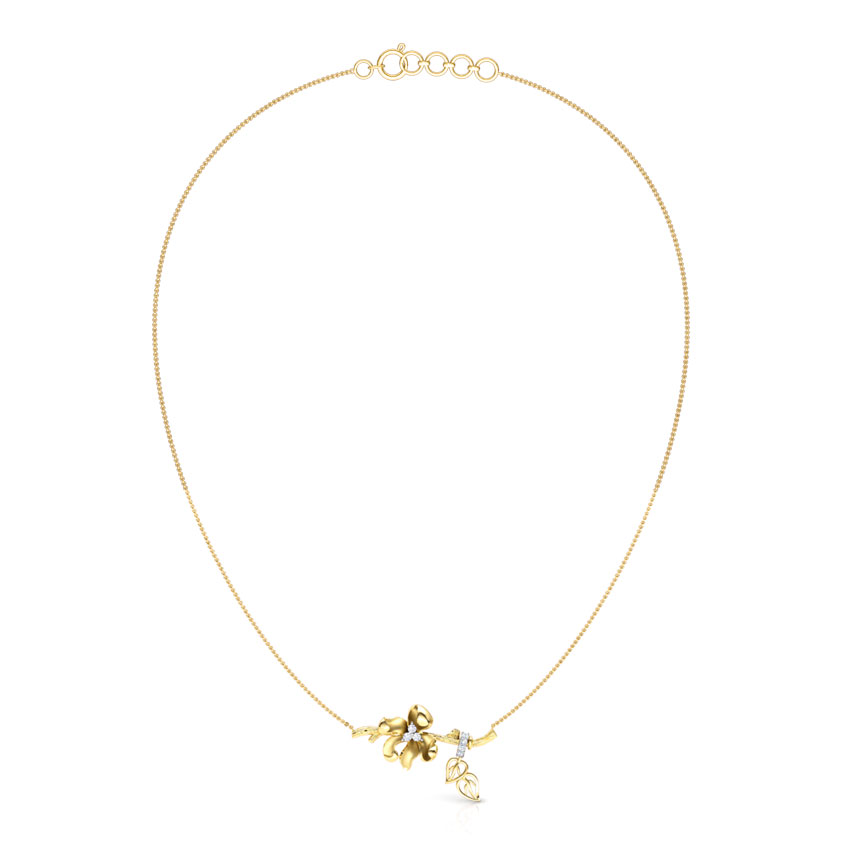 Iris Floret Diamond Necklace