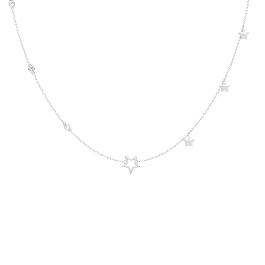 Starry Night Diamond Necklace