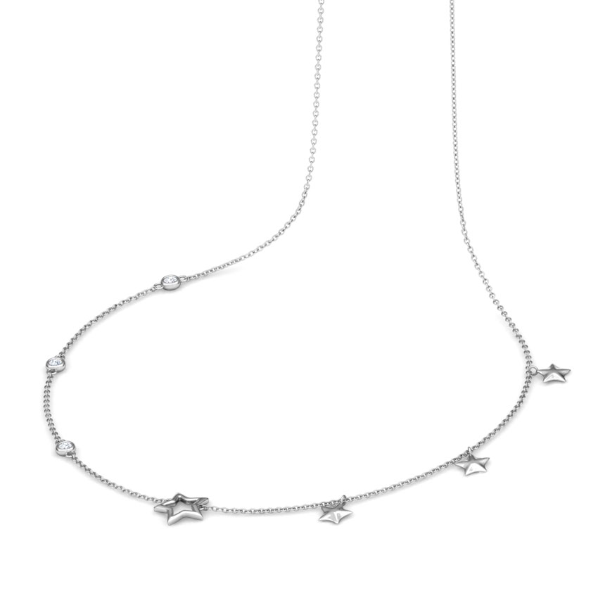 Starry Night Diamond Necklace