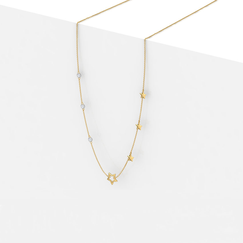 Starry Night Diamond Necklace Starry Night Diamond Necklace