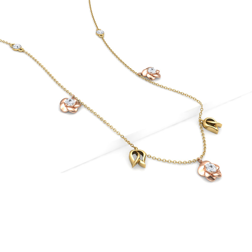 Bloom Fine Line Necklace