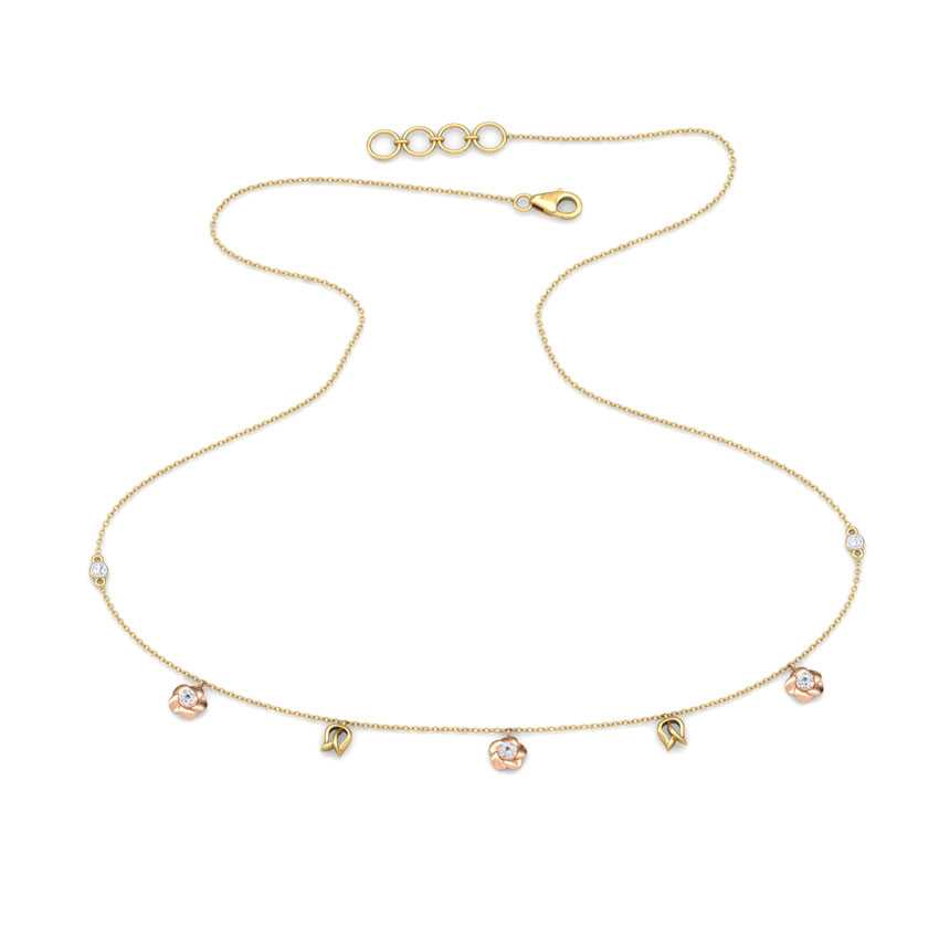 Bloom Fine Line Diamond Necklace Bloom Fine Line Diamond Necklace