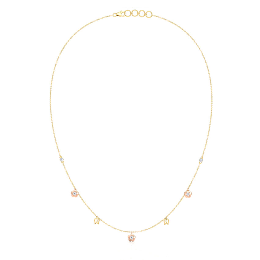Bloom Fine Line Diamond Necklace Bloom Fine Line Diamond Necklace