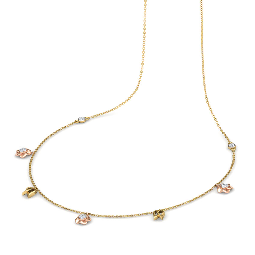 Bloom Fine Line Diamond Necklace Bloom Fine Line Diamond Necklace