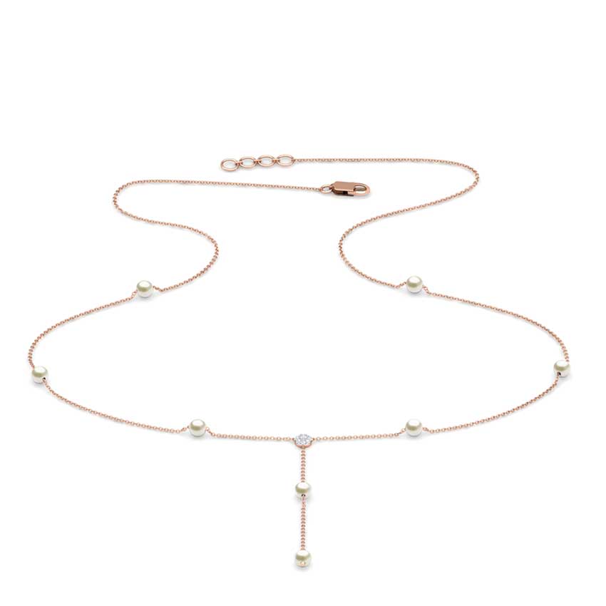 Lariat Pearl Necklace Lariat Pearl Necklace