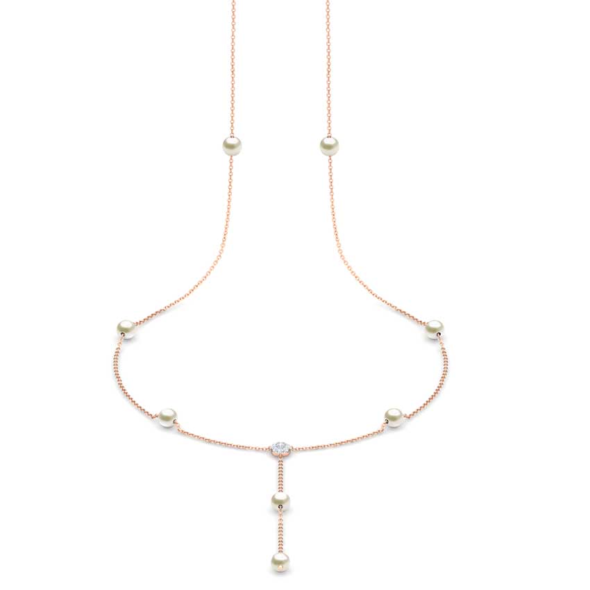 Lariat Pearl Necklace Lariat Pearl Necklace