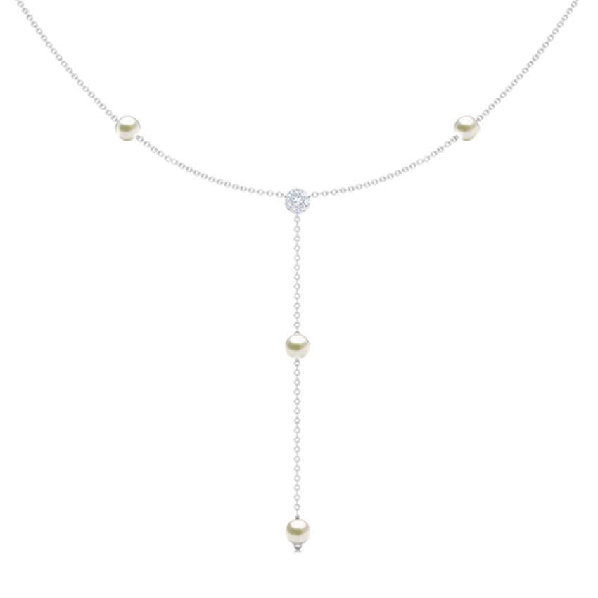 Lariat Pearl Necklace Lariat Pearl Necklace