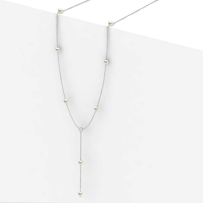 Lariat Pearl Necklace Lariat Pearl Necklace