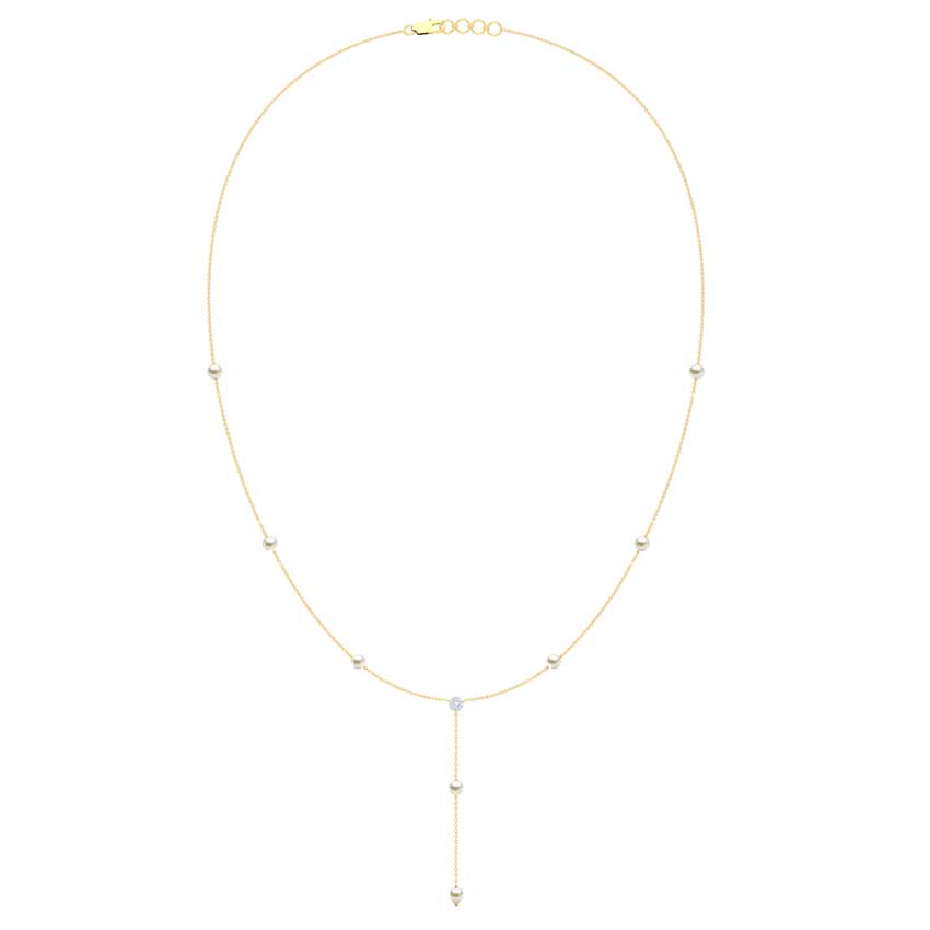 Lariat Pearl Necklace