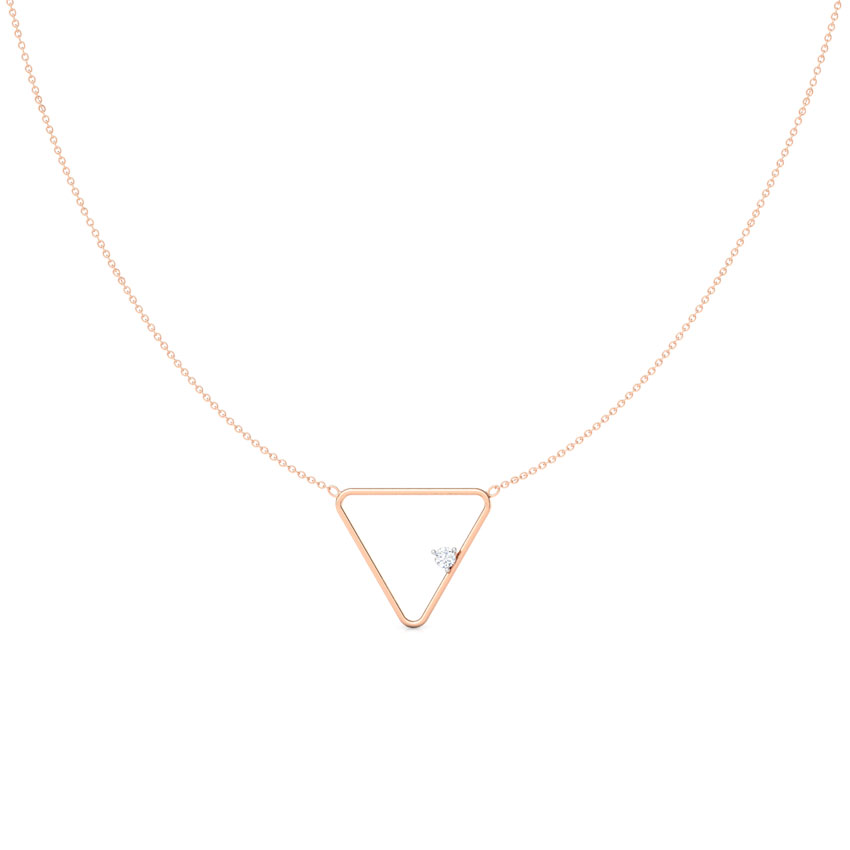 Minimalistic Trigon Necklace